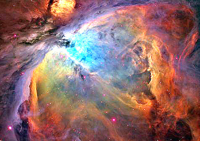Part of the Orion nebula.